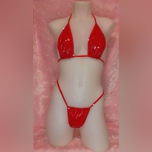 Latex bikini